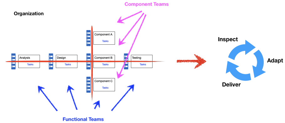 org structure impact on agility